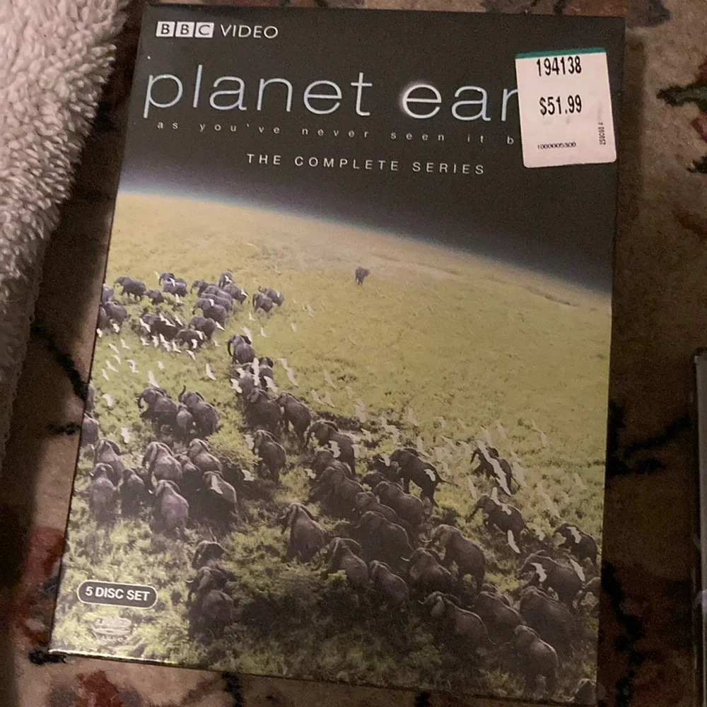 Assorted DVDs… most still sealed and never opened.